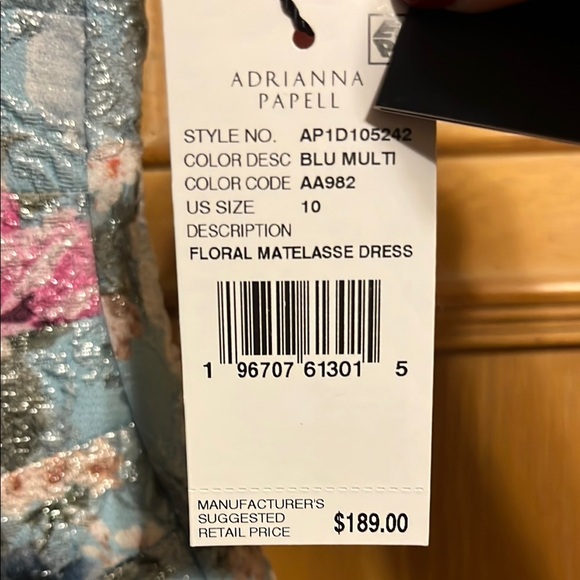 Floral Sleeveless Dress with Slit - Picture 4 of 4